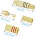 PNGKNYOCN RCA Audio Connector, Screws Audio Video AV Stereo Female Jack with Spring Coaxial Audio Gold Plated Solder Adapter ?4-Pack?...