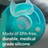 Philips Avent Soothie Snuggle Pacifier Holder with Detachable Pacifier, 0m+, Cow, SCF347/05...