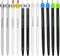 Maydahui 12PCS Cute Cat Dog Tail Clicker Retractable Pen Novelty Japanese Little Kitten Rollerball Pens Black Ink For Cat Lovers Student Shcool Of...
