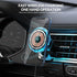 C25 Wireless Magnetic Car Charger for iPhone 15/14/13/12 Series, Upgraded Car Phone Holder Auto-Alignment,Fast Charging Air Vent Mount (Blue)......