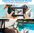 F-color Waterproof Phone Pouch - Floating with Sponge Air Cushion - IPX8 Waterproof Phone Case for iPhone 15 Pro Samsung S23 Up to 7", 12.7oz Buoy...