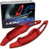 iJDMTOY Aluminum Paddle Shifter Extensions Compatible with Subaru BRZ Impreza WRX Legacy XV Crosstrek Red Matte Finish...