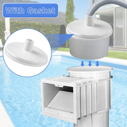 Tooetoy SP1106 Pool Skimmer Vacuum Plate,Compatible with Hayward Skim Vac In-Ground Swimming Pool Skimmer SP1082 SP1084 SP1085 SP1075...