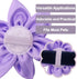 PET SHOW 4pcs Dog Flowers Collar Charms Slides Attachment Accessories For Small Medium Large Dogs Cat Puppy Bows Grooming Supplies…...