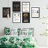 8 x 10 Inch Inspirational Wall Décor Teen Black Girls Bedroom Décor Makeup Lash Lips Wall Art Poster, Motivational Design for Bathroom Beauty Salo...