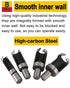 Rocaris 8pcs Wood Plug Cutter Drill Bit Set Straight and Tapered Taper Cutting Tool Cork Drill Bit Knife 6mm 10mm 13mm 16mm...