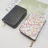 Bling Credit Card Case RFID Leather Wallet Multilayer Zipper Case Rhinestone Credit Card Holder Women's Small Credit Card Wallet (Rainbow)...
