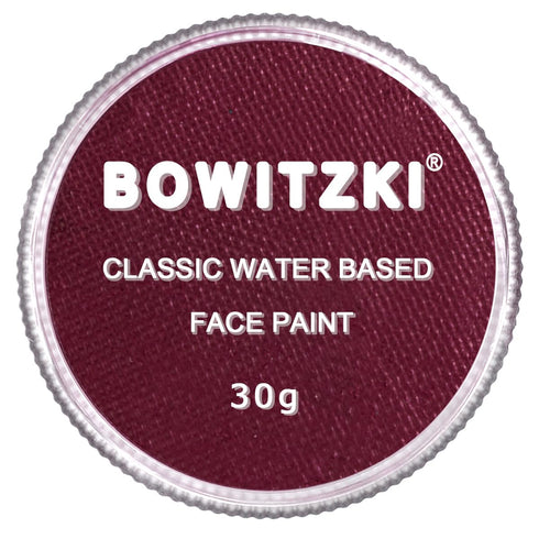 Bowitzki 30g Professional Face Paint Body Paint Water Based Face painting Makeup Safe for Kids and Adults Split Cake Single Color Halloween Christ...