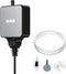 NICREW Nano Silent Aquarium Air Pump, Corded Electric, Aquarium Aerator with Accessories for Up to 10 Gallon Fish Tank, Super Quiet, 0.3 L/min, 1....