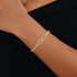 Gold Bracelets for Women 14K Gold Plated Beaded Bracelets Gold Stretch Bead Bracelet Handmade Ball Charm Bracelet Dainty Gold Jewelry Gifts for Wo...