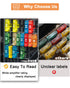Riseuvo 150 Pcs Standard Automotive Fuse Kit - Car Auto ATO Blade Fuses Assortment Kit for Vehicle, Truck, RV, Boat with Fuse Puller (2A 3A 5A 7.5...