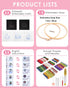 TINDTOP Embroidery Kit for Adult for Beginners, 5 Sets Mushroom Embroidery Kit for Beginners Include Embroidery Cloth Hoops Threads for Craft Love...