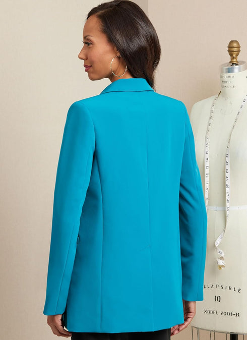 Butterick Misses' Lined Jackets Sewing Pattern Kit, Design Code B6960, 8-10-12-14-16, Multicolor...