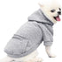 Jecikelon Pet Dog Cold Weather Coat with Pocket Winter Dog Hoodie Warm Puppy Clothes for Small Dogs Chihuahua Clothing (Small, Y02-Grey)...