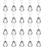 40 Pack Penguin Keychains Key Rings for Polar Arctic Winter Animals Party Favors, Polar Animals Lovers Gifts Birthday Party Favors...