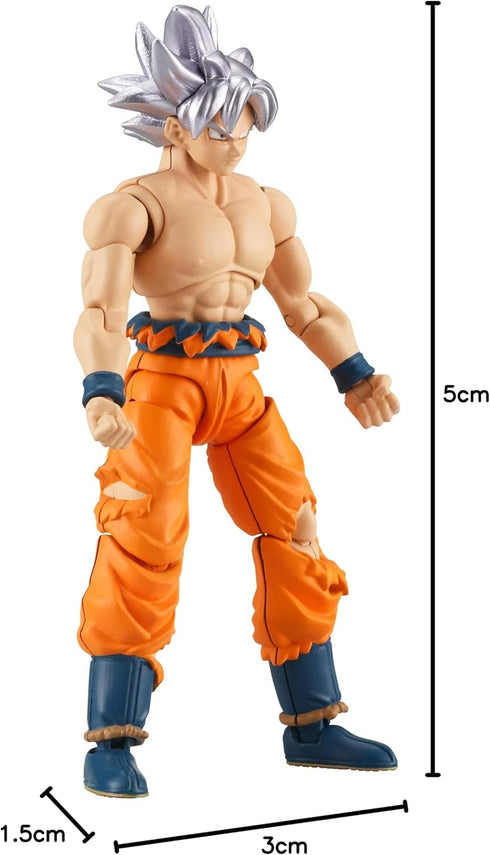 Bandai Namco - Dragon Ball Super - Goku Ultra Instinct, Dragon Ball Evolve 5" Action Figure...