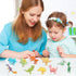 KIMOBER 25Pcs Educational 3D Cartoon Puzzle,3D Dinosaur Puzzle for Kids DIY Cartoon Dinosaur Animal Learning Education Puzzle Jigsaw Toys for Kids...