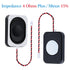 2 Pieces/1 Pair 35 mm * 25 mm * 6.8 mm Side Sound 4 Ohm 2 Watt / 3 Watt Rectangle Cavity Speaker, JST-PA 1.25 mm 2-Pin Interface Wire, for Compute...