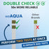Water Hardness Test Kit - 200 Hard Water Test Strips with DoubleCheck, Sample Cup and Individually Wrapped...