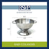 RSVP International Endurance Kitchen Collection Colander Strainer, Mini, Pierced Stainless Steel...