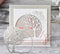Tree Border Frame Metal Die Cuts, Tree Border Background Wedding Cutting Dies Stencils DIY Crafts Cards Cuts for DIY Embossing Card Making Photo D...