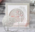 Tree Border Frame Metal Die Cuts, Tree Border Background Wedding Cutting Dies Stencils DIY Crafts Cards Cuts for DIY Embossing Card Making Photo D...