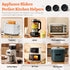 28pcs Appliance Sliders for Kitchen Appliances, Self-Adhesive Small Countertop Appliance Slider Rollers for Air Fryer Coffee Maker Easy Moving wit...