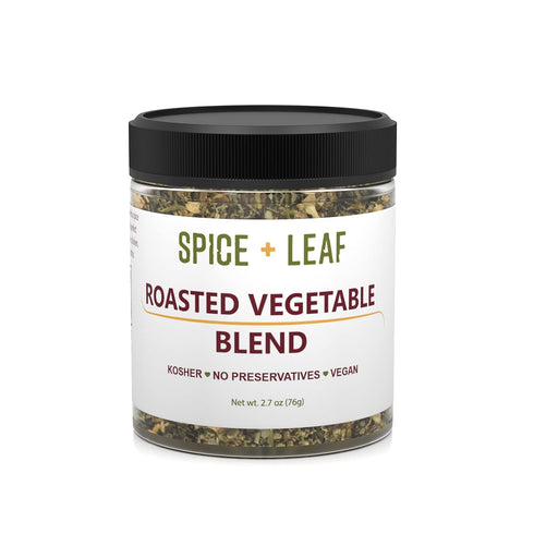 Premium Roasted Vegetable Blend by Spice + Leaf - Vegan Kosher and No Preservatives Spice Blend Used to Make Roasted Vegetables, Steak, Seafood, F...