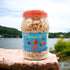 Premium Freeze-Dried Krill & Shrimp Mix - Ideal for Arowana, Koi, Tropical Cichlids, and Turtles - High-Protein Floating Aquarium Food (2000ml)...