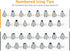 Kootek 42pcs Piping Bags and Tips Set, Cake Decorating Supplies Kits for Baking with 30 Numbered Frosting Icing Tips, 2 Reusable Pastry Bags, Easy...
