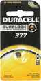 Duracell Watch And Electronic Battery 1.5 V Model No. 377 Carded (Pack of 2)...
