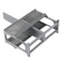 uxcell Microscope Slides Rack 24 Positions Polypropylene Staining Rack Gray for Research Experiments...