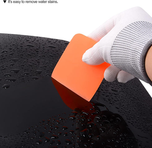 NEWISHTOOL PPF Squeegee for Vinyl, Soft Rubber Scraper PPF Tools, 3IN1 Small Squeegee for Paint Protection Film Installing, Vinyl Wrap Window Tint...