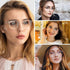 ZENOTTIC Round Optical Glasses Transparent Frame Clear Lens Eyewear Non-prescription Eyeglasses for Women...