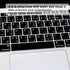 Arabic Language Silicone Keyboard Cover Skin for MacBook Air 13 with Retina Display and Touch ID 2020 2019 2018 Model A1932 Keyboard Protector Ski...