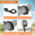 Ravemen AOM01 Out-Front Mount Compatible with Garmin Bike Computers and GoPro/ FR160 - Fit 31.8mm Handlebars...