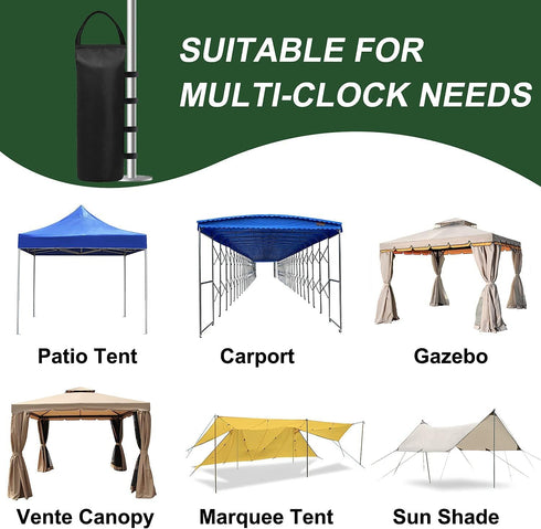 112 LBS Canopy Weights Sand Bags Stabilize Your Pop Up Gazebo with Ez Tent Outdoor Instant Canopies Sand Bags - Heavy Duty Weights for Windy Condi...