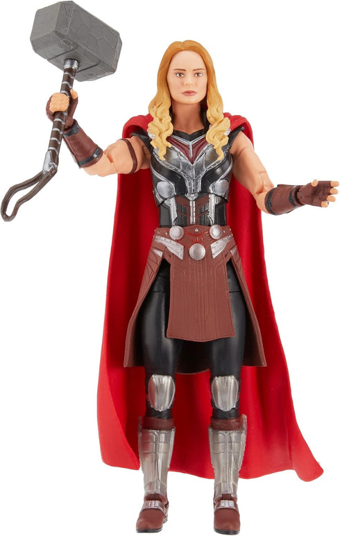 Marvel Legends Series Thor: Love and Thunder Mighty Thor Action Figure 6-inch Collectible Toy, 4 Accessories, 1 Build-A-Figure Part...