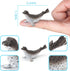 Mini Fish Figurines Set 6PCS Whale Bath Toys Figure Whale Ornament for Kids Toddlers Preschool Educational Playset...