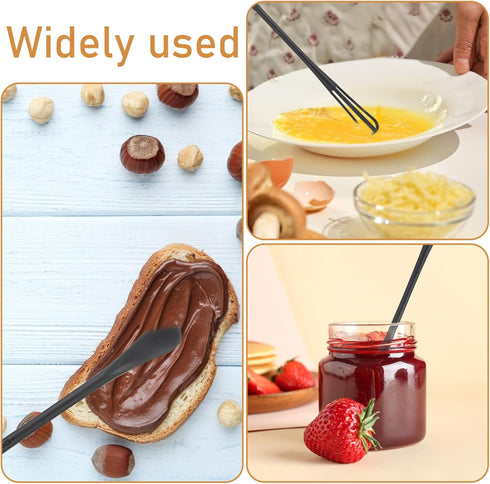 3 Pcs Tiny Whisk, Whisk Tool, Multifunctional Small Whisks for Cooking, Mini Whisk, Mini Small Wisk for Blending, Whisking, Beating Ingredients, M...