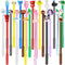 24 Pieces Cute Pens Kawaii Styles Cartoon Gel Ink Pens Cute Gel Black Ink Writing Pens for Office Presentations Fun Kawaii Pens for Kids Classroom...