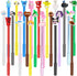 24 Pieces Cute Pens Kawaii Styles Cartoon Gel Ink Pens Cute Gel Black Ink Writing Pens for Office Presentations Fun Kawaii Pens for Kids Classroom...