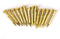 Brass Nails, 100 Pieces Round Head Gold Nails, Brass Wall Pins 10mm 15mm 18mm 22mm, Furniture Brass Tacks for Wood, for Hanging Picture Frame Mirr...