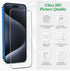 Pokolan (3-Pack) Screen Protector for iPhone 15 Pro Tempered Glass Film, 9H Hardness, Bubble Free, Easy to Install, Case Friendly...