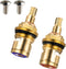 Brass Ceramic Stem Disc Cartridge G1/2" Replacement Brass Faucet Valve, Faucet Repair Replacement Parts for Bathroom Kitchen Tap Sink Faucet...