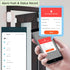 Smart WiFi Door Sensor: Wireless Window Sensor with App Notification Alert, Tuya Door Open Contact Sensor for Home Security, No Hub Required, Comp...