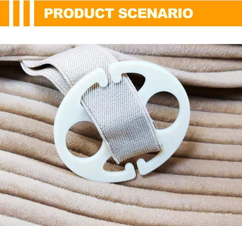 24 Pcs Car Seat Cover Plum Plate Metal Hook - 12Pcs Plastic Car Seat Covers Chucks + 12Pcs Metal Hook Locking Clip Plastic Card Fixing Buckle, Fas...