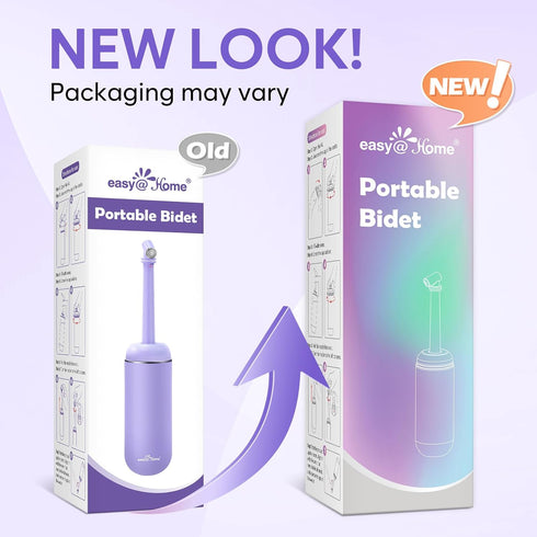 Portable Peri Bottle for Postpartum & Perineal Care: Easy@Home Handheld Bidet Perfect for Personal Hygiene Cleaning & Travel Friendly | 380ml Leak...