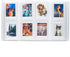 Ablus 128 Pocket Photo Album - Fits Instax Mini 11, 9, 8, 90, 25, Polaroid Snap PIC-300, Kodak Mini 3-Inch Film...