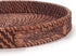 11 inch Rattan Tray, Round Wicker Tray with Cut-Out Handles, Woven Serving Tray for Dining / Coffee Table...